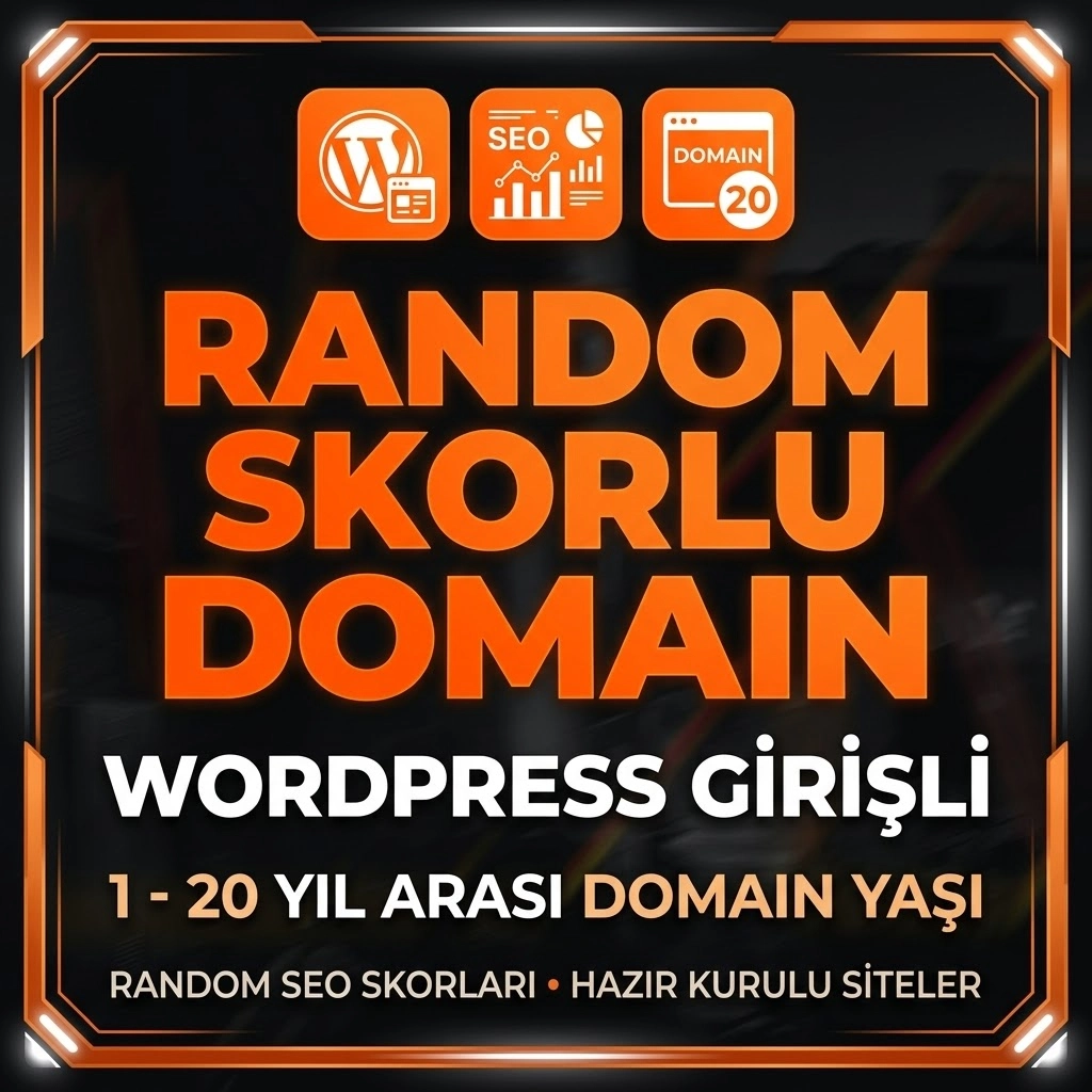 Random Skorlu Domain | WordPress Girişli